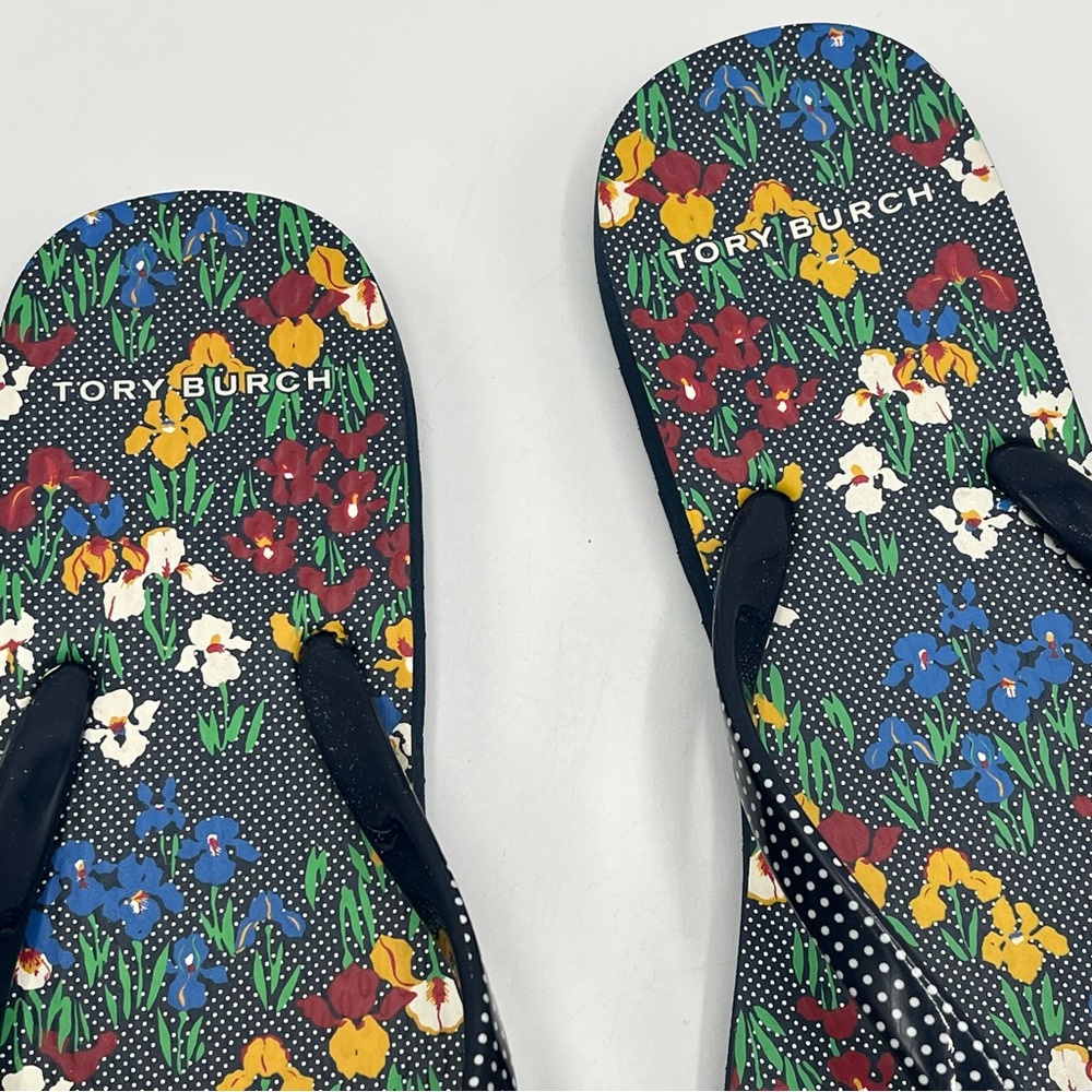 Tory Burch Multicolor Floral Sandals - Picture 5 of 8